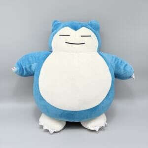 Game Freak Nintendo 2022 Pokémon Snorlax Jumbo 16.5" Soft Plush Stuffed Animal